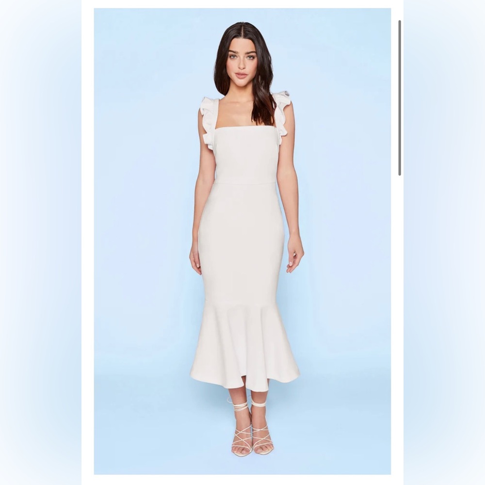 Likely Hara Dress- white